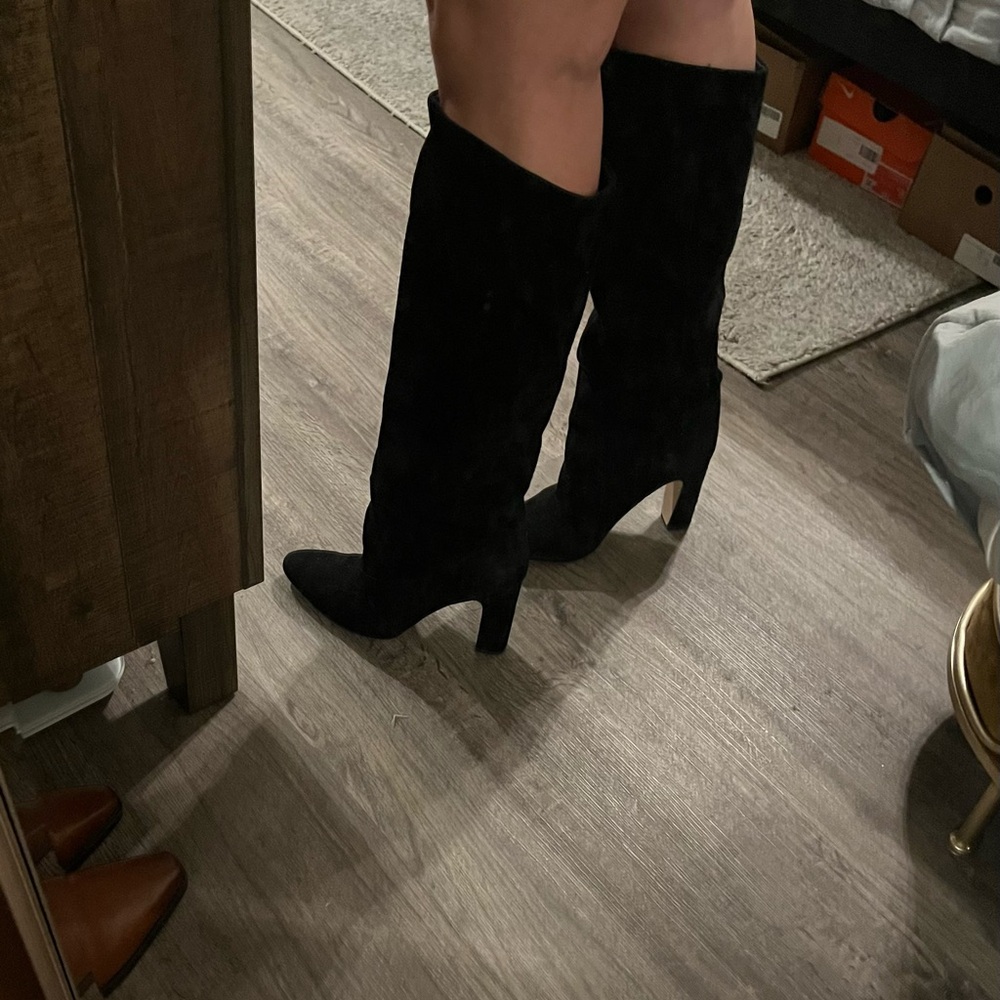 H&M Black Heeled Boots for Women - Picture 6 of 6